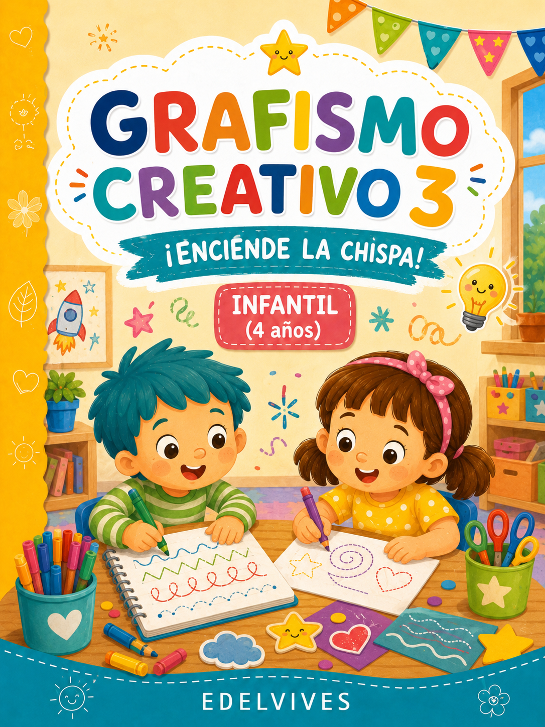Grafismo creativo 3 ¡enciende la chispa! EDELVIVES